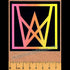 Welcome Skateboards Icon Square Skateboard Sticker - SkateboardStickers.com