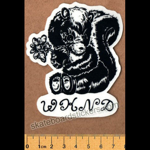 WKND Skateboards Skateboard Sticker - Skunk